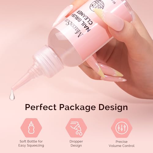 MelodySusie Nail Brush Cleaner 30ml/1fl.oz - color: Clear-30ML