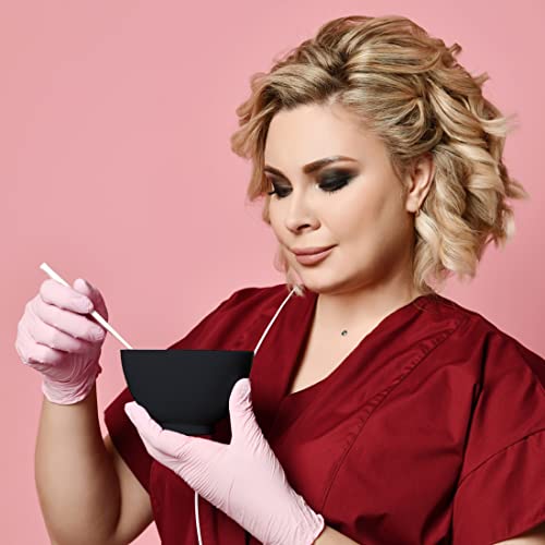 ForPro Professional Collection Silicone Mixing Bowl, Black, Flexible, Odorless, for Mixing Facials, Massage, Body & Other Products, 14 oz - size: 14 oz