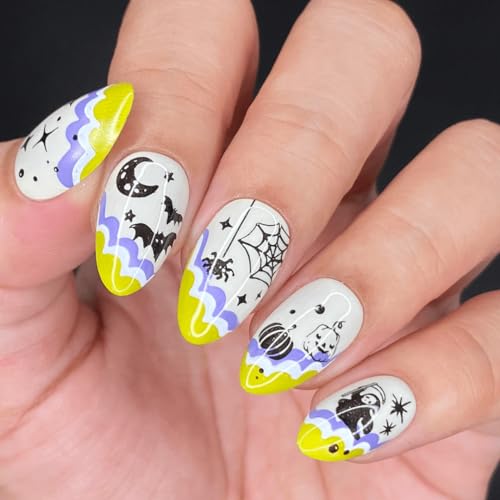 Maniology Boo-gie French Nail Stamping Starter Kit | Halloween Nail Art Set