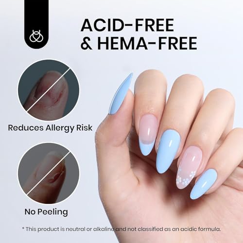 Beetles Gel Nail Glue Kit Nail Dehydrator and Primer 3Pcs 10ml - color: E-Clear-3