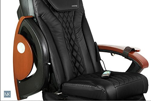 MAYAKOBA Shiatsulogic Pedicure Chair Cushion Cover Set (Black), Vibration Massage Chair Cover 16 EX, Nail Salon Pedicure Equipment and Furniture