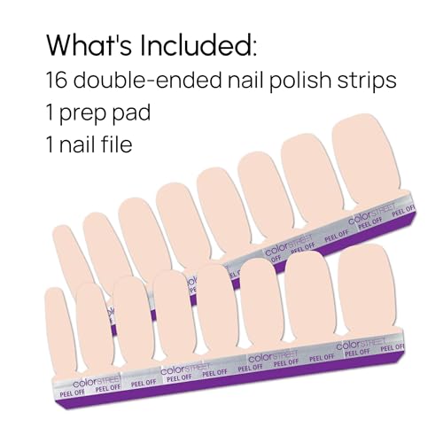 Color Street - Toffee Nut - 16 Double-Ended Nail Polish Strips - color: Toffee Nut