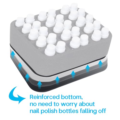 Essential oils Organizer Holder Foam Pad with Slots, can DIY - color: Black 15slots