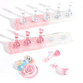MAYEEN Nail Stand For Press Ons,Upgraded Raised Nail Holder For Painting - color: Pink