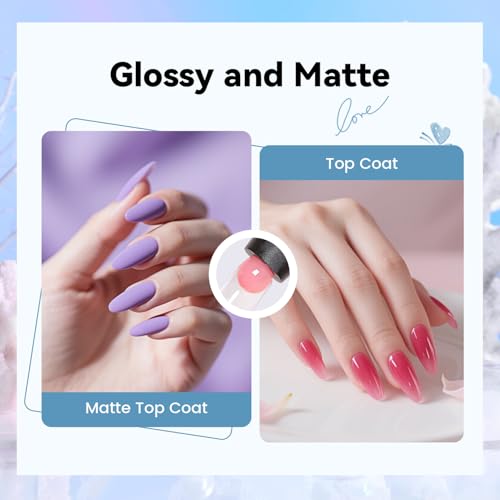 JEWHITENY 28 Colors Poly Nail Gel Set - 15ml Nude Pink Brown Black Grey Blue Yellow Tones for French Manicure DIY Nail Art Salon & Home Use Holiday Gift - color: F01
