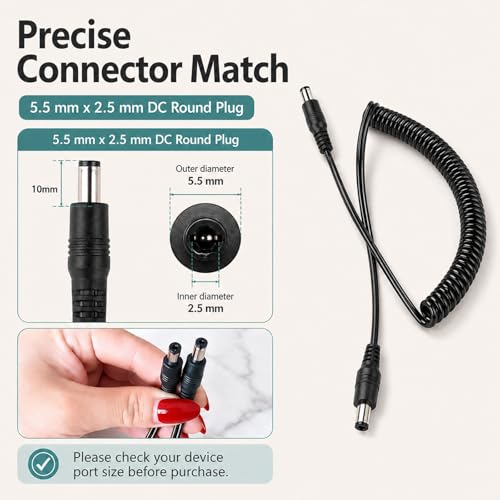 Nail Drill Cord Replacement,Manicure Machine Power Wire