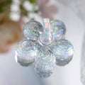 BWESOO Multi-Flower Shape Nail Art Practice Display Stand - Magnetic Tips DIY Nail Crystal Holder, Manicure Tools Accessories