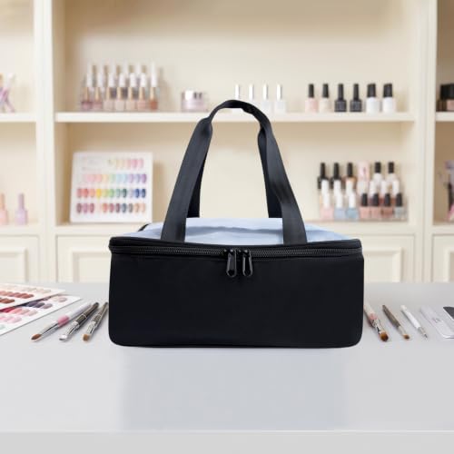 Nail Polish Organizer Case Holds 42 Bottles(15ml-0.5 fl.oz) - color: Black-42 Bottles, size: Single Layer