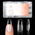 Modelones Medium Coffin Nail Tips 360pcs Pre-shaped False Press On Nail - color: A9-Medium Coffin