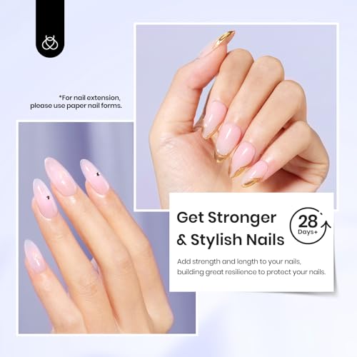 Beetles 3Pcs 15ml Builder Nail Gel with Base and No Wipe Top Coat - color: O-Clear-3