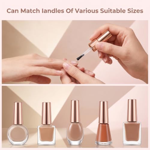 66Pcs Replacement Nail Polish Brush, Disposable Nail Polish Brush