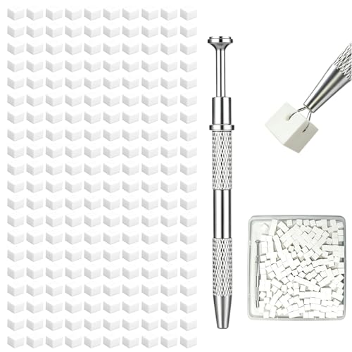 200Pcs Nail Sponges for Ombre,With 1Pcs Grabbing Pen