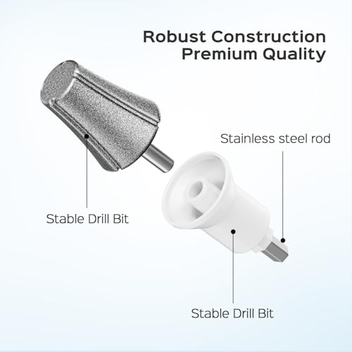 COSLUS Nail Drill Bit for C60/C30, 8 PCS Multifunctional Set