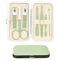 Nail Care Kit Gifts for Teens Nail Clippers Travel Kit Christmas Birthday Gifts for Sister Daughter Nails Clipper Set 7 in 1 Manicure Set Toenail Clippers Pedicure Grooming Kit Graduation Jade Green - color: Green