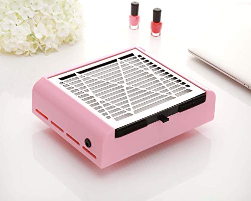 Miss Sweet Electric Nail dust Collector for Manicure (Pink) - color: Y1 Pink