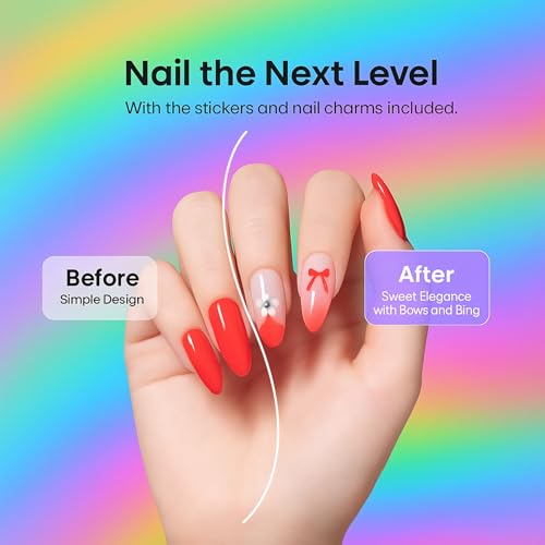 Dual-Ended Nail Art Brush & Dotting Pen Set - 5PCS Metal Rainbow Nail Brushes for Acrylic Gel, 3D Design, Extension, Manicure - Professional DIY Home Salon Tools
