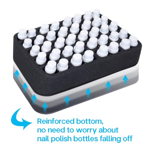 Essential oils Organizer Holder Foam Pad with Slots, can DIY - color: Black 20slots
