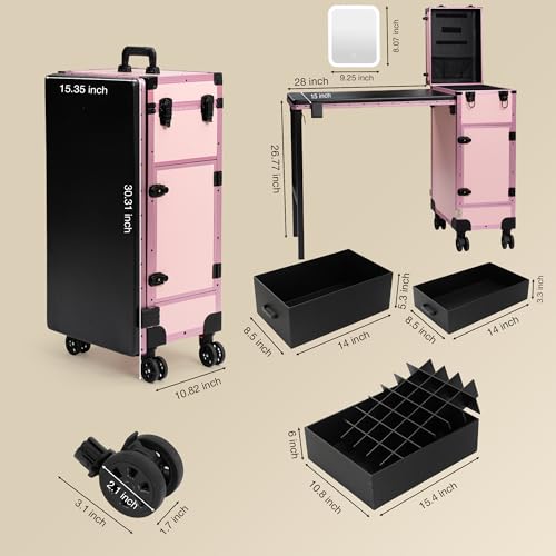 Portable Manicure Nail Table - color: Nailcase-lp