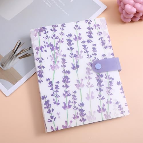 144 Slots Nail Sticker Book,Transparent Sticker Storage Book
