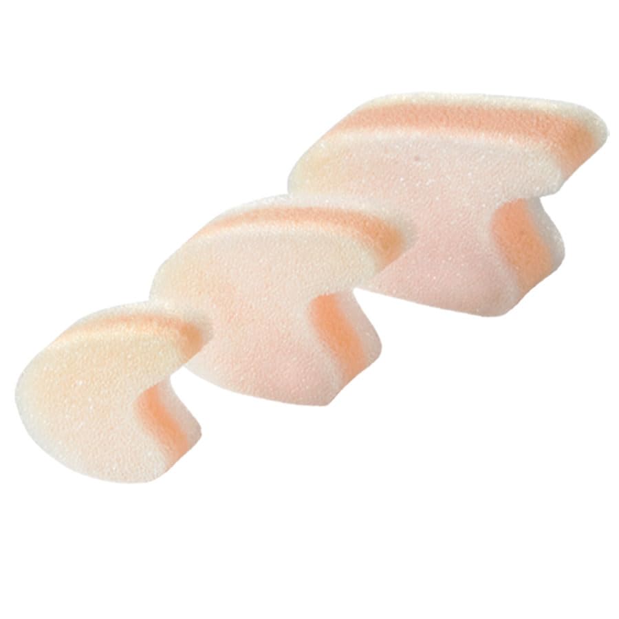Pedifix 3-layer Toe Separators, 6-Count - size: 6 Piece Assortment