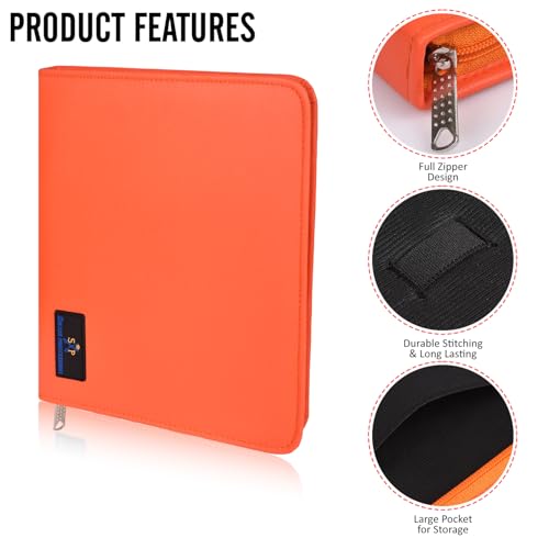 Leather Shears Case, Scissor Case, Shear Holder Holds 10 Grooming or Beauty Shears (Orange) - color: BLUE