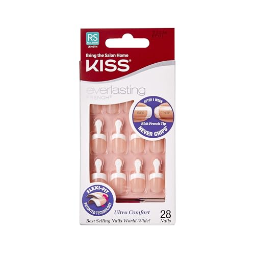 Kiss Everlasting French - size: 28 Piece Assortment, style: Endless