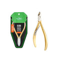 Hard Steel Cuticle Nipper D-555 - Kem Nghia - color: Gold - 1 Spring