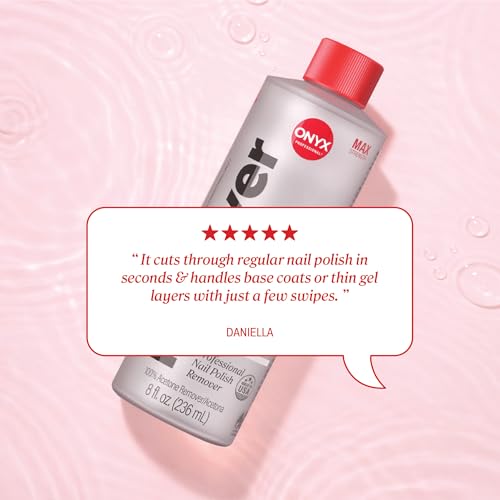 Onyx Professional Acetone Nail Polish Remover Kit with Nail File, 8 fl oz - size: 8 Fl Oz (Pack of 1)
