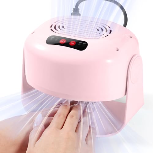 SAVILAND Adjustable Nail Polish Dryer for Regular Nail Polish - color: Pink-Big