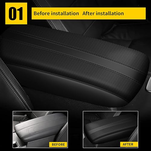 AOMSAZTO Armrest Console Covers for 2013-2018 Nissan Altima Carbon Stripe - color: Carbon Fiber-1, size: 2013-2018