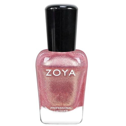 ZOYA Gold & Metallic Nail Polish, Long-Wear Shimmer Shades, Big12Free - color: Matilda