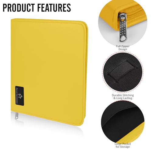 Leather Shear Cases for Hairstylist Holds 10 Grooming or Beauty Shears, Shear Holder (YELLOW) - color: YELLOW
