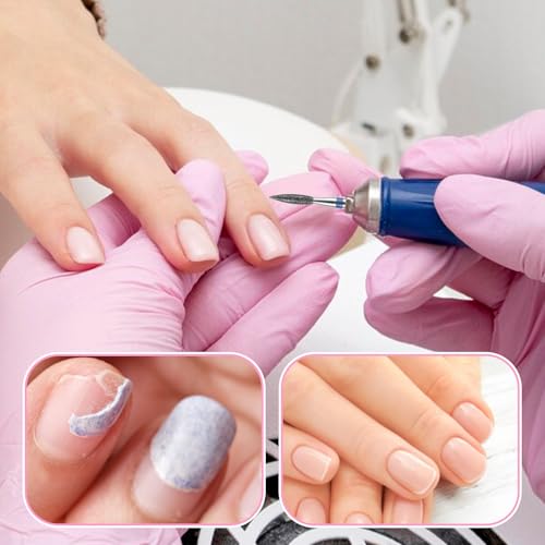 10 Pcs Diamond Flame Cuticle Drill Bits with Case 3/32'' Cuticle Clean Drill Bit Cuticle Nail Drill Bits Electric Nail File Machine Cuticle Bit Manicure Pedicure Polishing Kit for Nail Salon Manicure