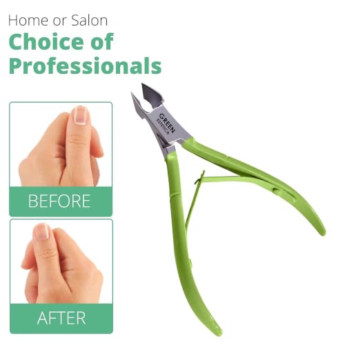 1piece Cuticle Trimmer Nipper 9 Color (Green) - color: Green Nipper - Pack 1