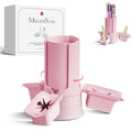 MelodySusie Nail Polish Bottle Holder and Nail Art Tools Organizer Pink - color: Pink