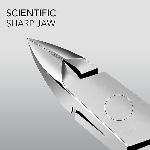 GAOY Professional Cuticle Nippers, Stainless Steel Cuticle Trimmer Nail Clippers, Remover Macicure Tool for Fingernails and Toenails, Gold - color: Gold