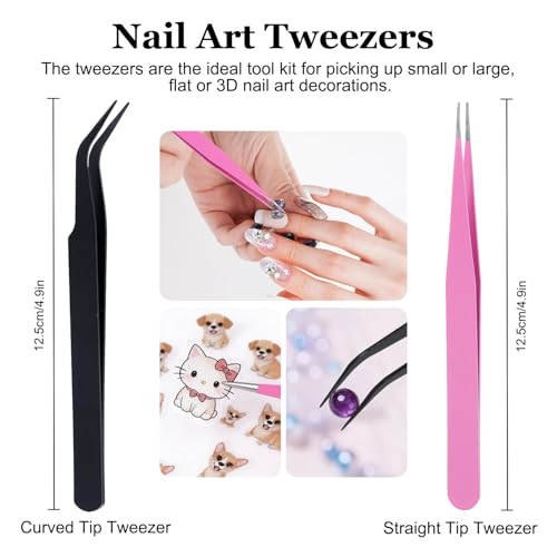 15pcs Rhinestone Picker Tool, Bedazzling Pen Wax Pencil for Rhinestones