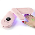 JODSONE Compact Cordless U V Light for Gel Nails Rechargeable Nail Lamp
