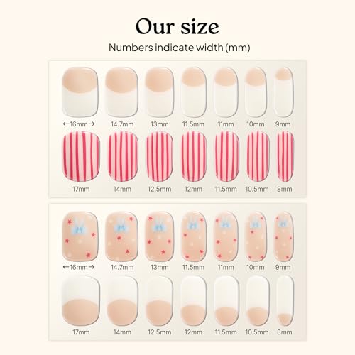 Heyhae Semi Cured Gel Nail Strips Salon Quality - Hey, Summer Vibes - color: Hey, Summer Vibes
