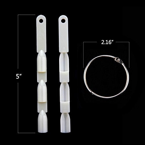 150 Tips 3 Knots Nail Art Display Board Nails With Ring Salon Tool Makeup Chart Color Sample Practice Fan Nail Polish Display