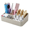 Nail Drill Holder, 10 Holes Nail Drill Machine & Bits Storage Box - color: Grey
