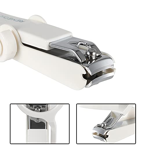 Remedic Nail Clippers with Magnifier – Sharp Blades for Thick Nails