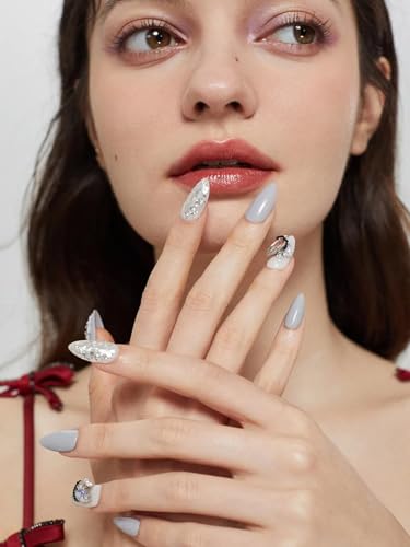 EBANKU Dual Nail Forms for Poly Extension Gel 120 PCS - color: Long Stiletto_S