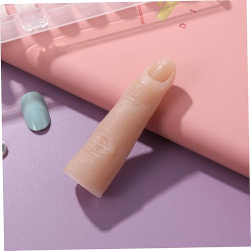 Prosthetic Finger Tips Fake Finger Model Nail Art Finger Practice Hand Tool