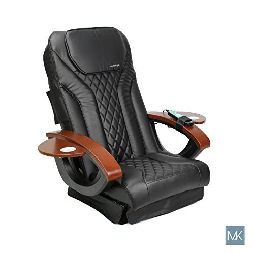 MAYAKOBA Shiatsulogic Pedicure Chair Cushion Cover Set (Black), Vibration Massage Chair Cover 16 EX, Nail Salon Pedicure Equipment and Furniture