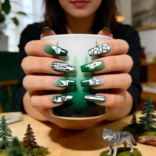 6 Sheets Nail Stamping Plate Forest Animals Nail Art Stamp - color: Forest Animals
