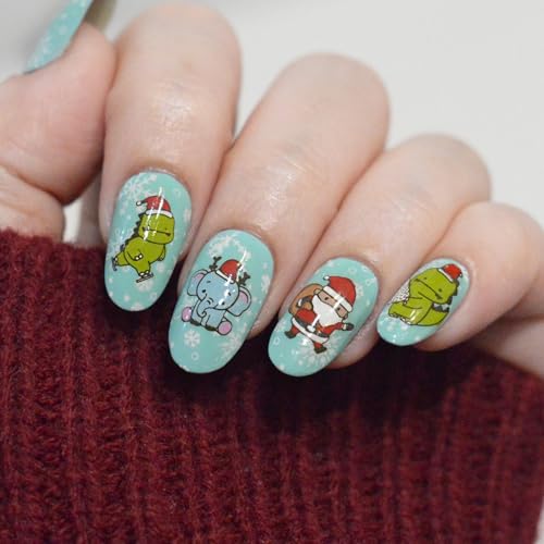 Maniology Frosty Friends Holiday Nail Stamping Starter Kit | Holiday Nails