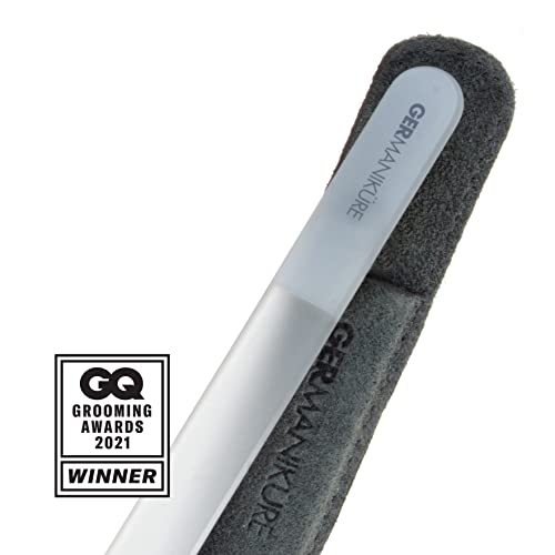 GERMANIKURE Glass Nail File & Cuticle Pusher Duo, I'm Aware that I'm Rare - color: I'm Aware That I'm Rare