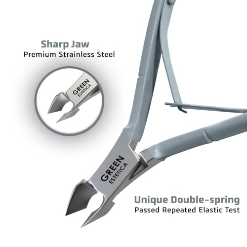 1piece Cuticle Trimmer Nipper 9 Color (Gray) - color: Gray Nipper - Pack 1