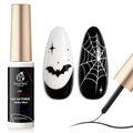 beetles Gel Polish Liner Gel Nail 7ml Classic Black Gel Polish Art Paint - color: B - Black -1